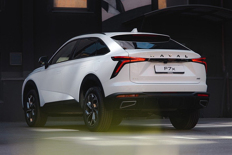    На фото: новый Haval F7x
