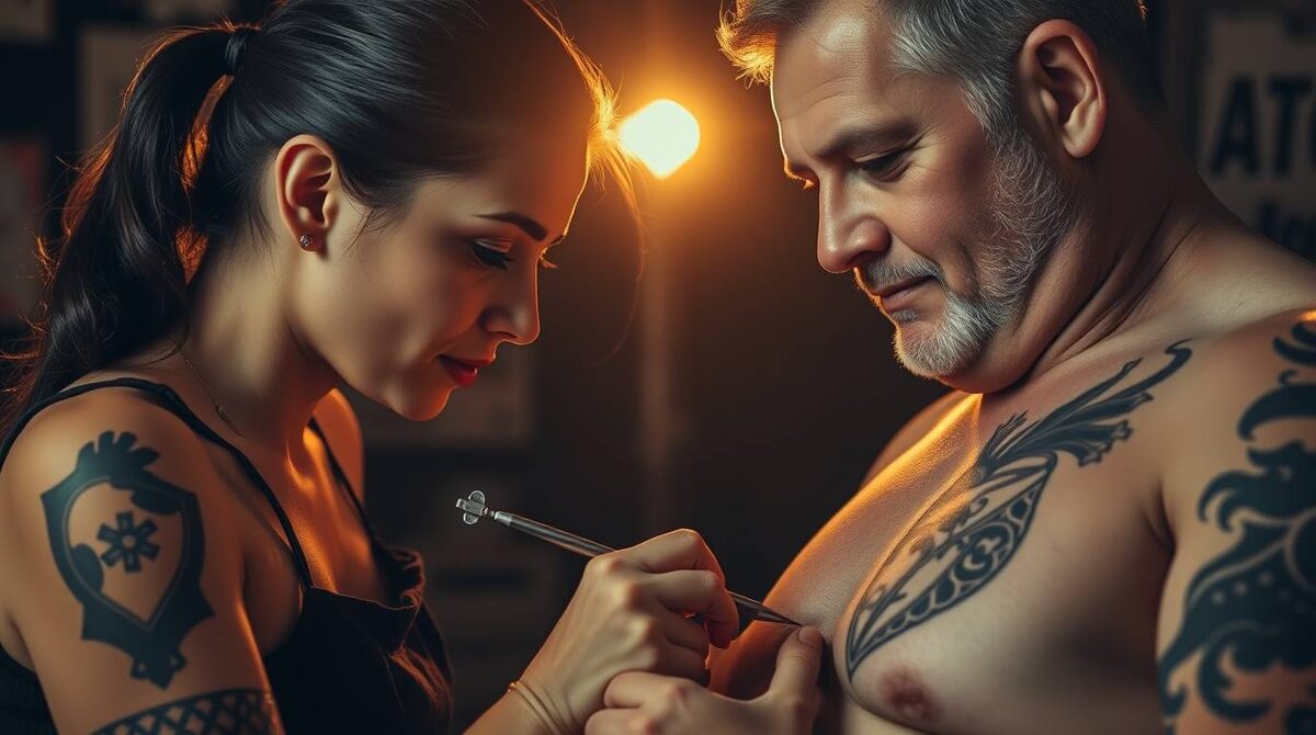 Иногда истинное искусство лежит не только на коже, но и глубже – там, где встречаются разные миры, философии и сердца, создавая новую, неожиданную гармонию. 🖌️❤️