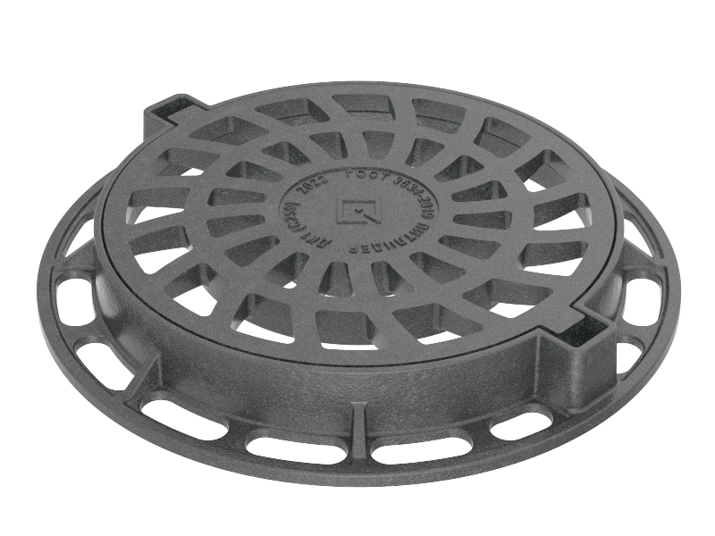 Чугунный круглый дождеприемник ДМ1 (С250) ГОСТ 3634-2019 от компании ЛИТЛИДЕР