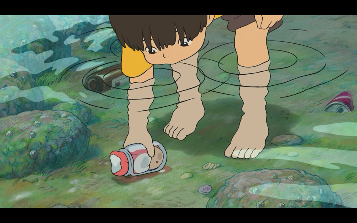 (Сооскэ находит Поньо)