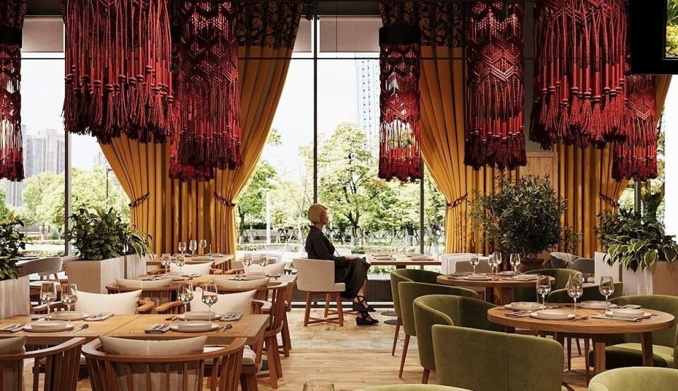    Визуализация интерьера ресторана "Пили-Швили". Источник: Сергей Розбах