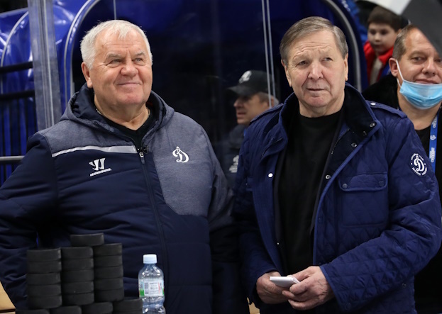 Владимир Крикунов и Александр Мальцев. Фото photo.khl.ru