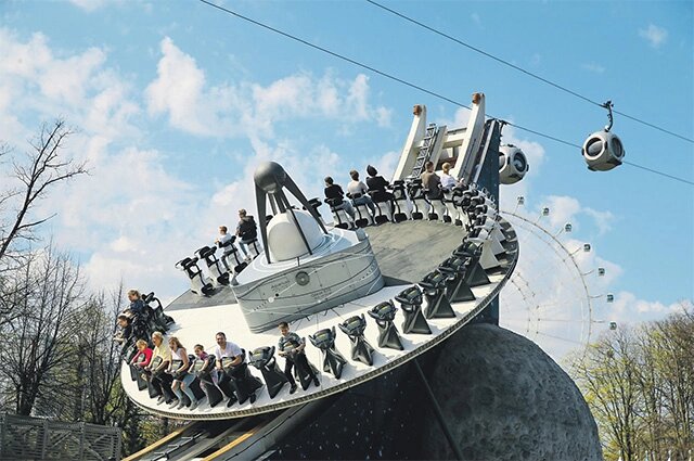    Летний сезон начался и в парке аттракционов «Орион». Фото: АГН Москва