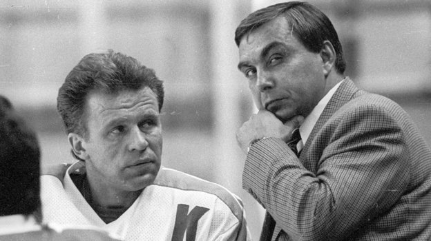 Вячеслав Фетисов и Евгений Зимин.ьФото Дмитрий Солнцев, архив «СЭ»