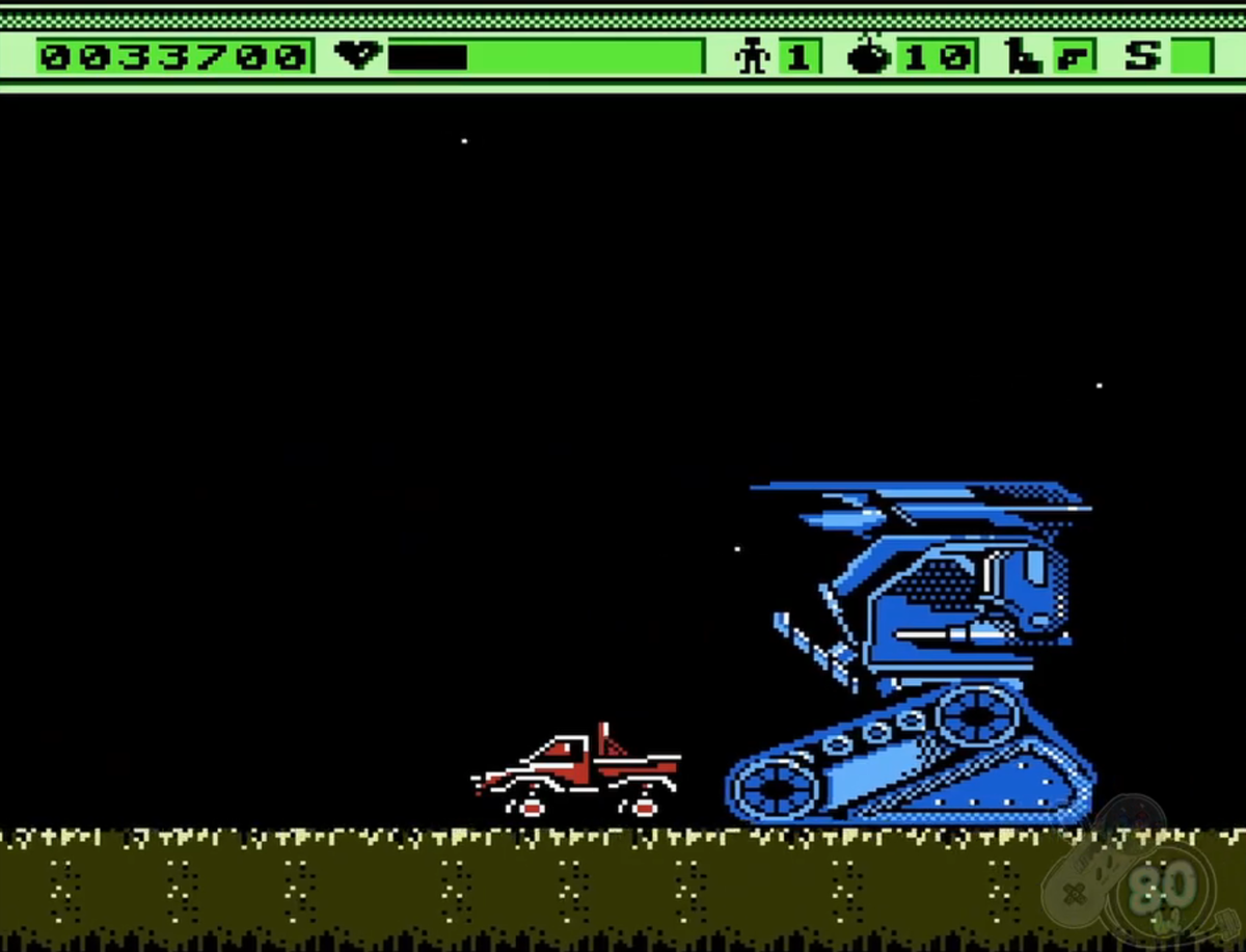 уезжаем от погони Терминатор Денди