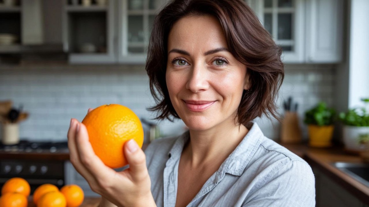 Полезное может быть простым. Начни со свежего апельсина