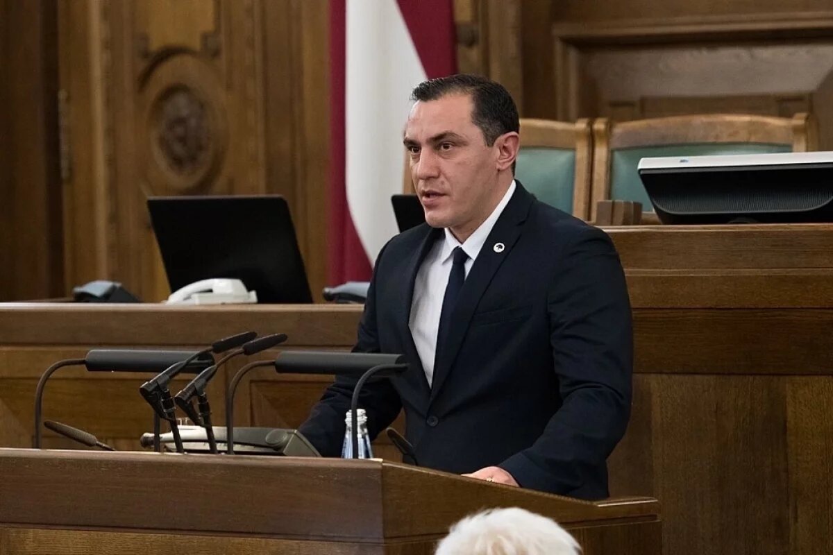    Экс-депутат Сейма Сандис Риекстиньш.