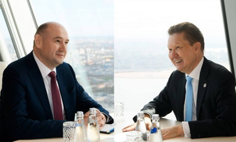    Евгений Солнцев и Алексей Миллер обсудили реализацию проектов ПАО «Газпром» в Оренбуржье «О»