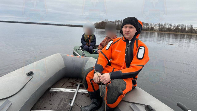 Фото: Аварийно-спасательная служба Ленинградской области