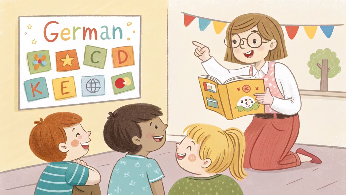    Дети на уроке немецкого языка во 2 классе askmy.ru