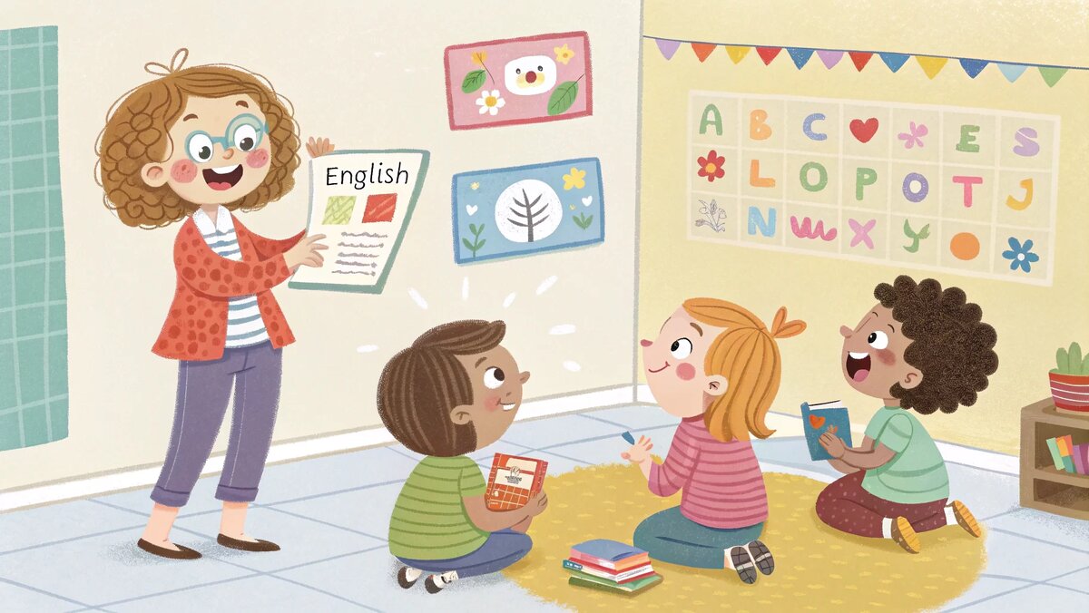    Дети на уроке английского языка во 2 классе askmy.ru