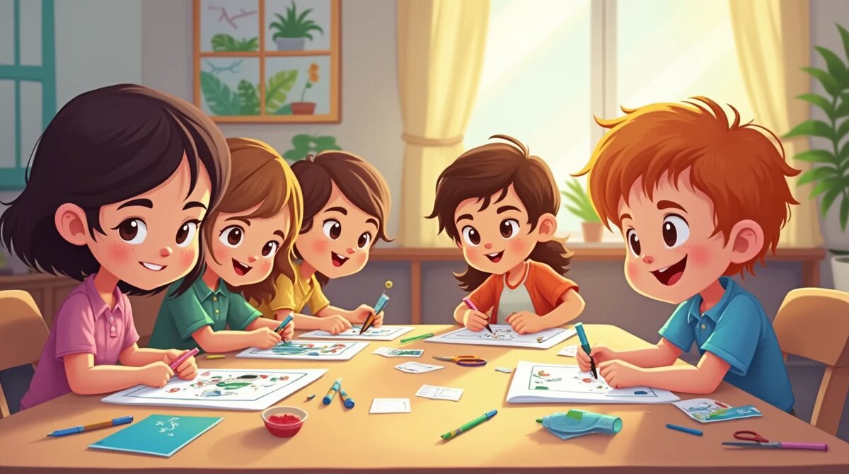    Дети на уроке технологии во 2 классе askmy.ru