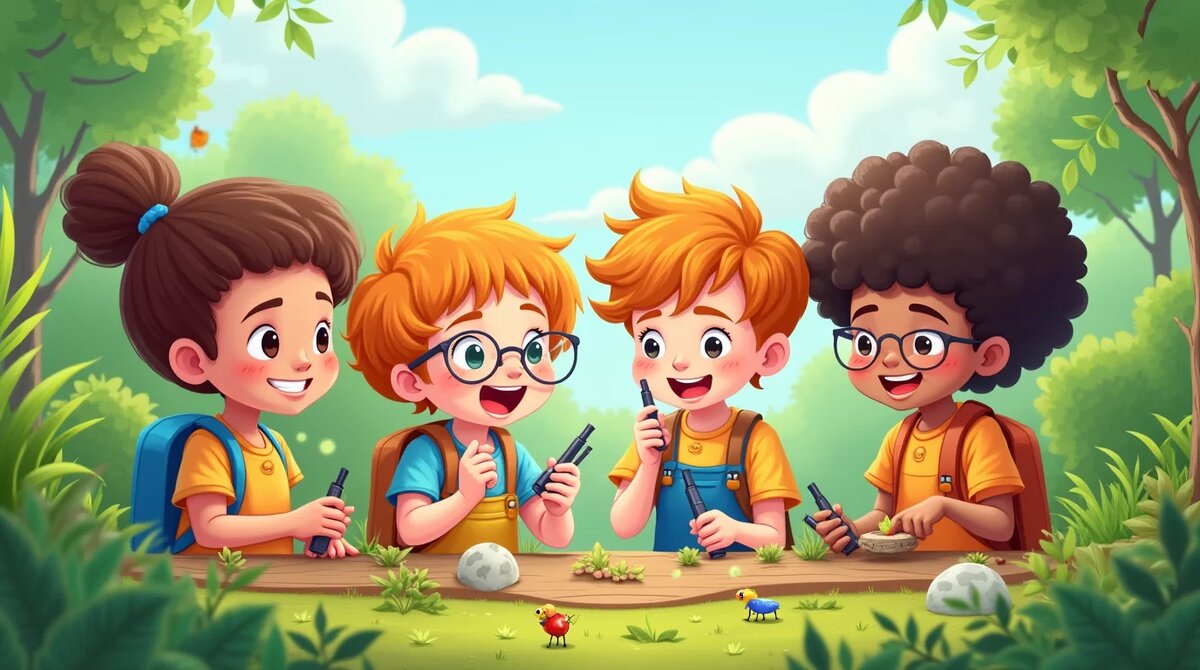    Дети изучают окружающий мир на природе askmy.ru