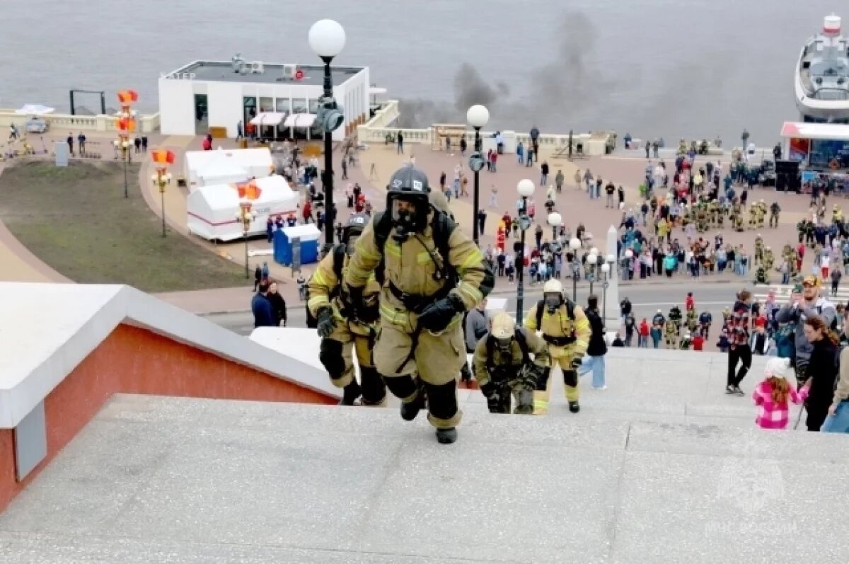    Забег по Чкаловской лестнице устроят нижегородские пожарные