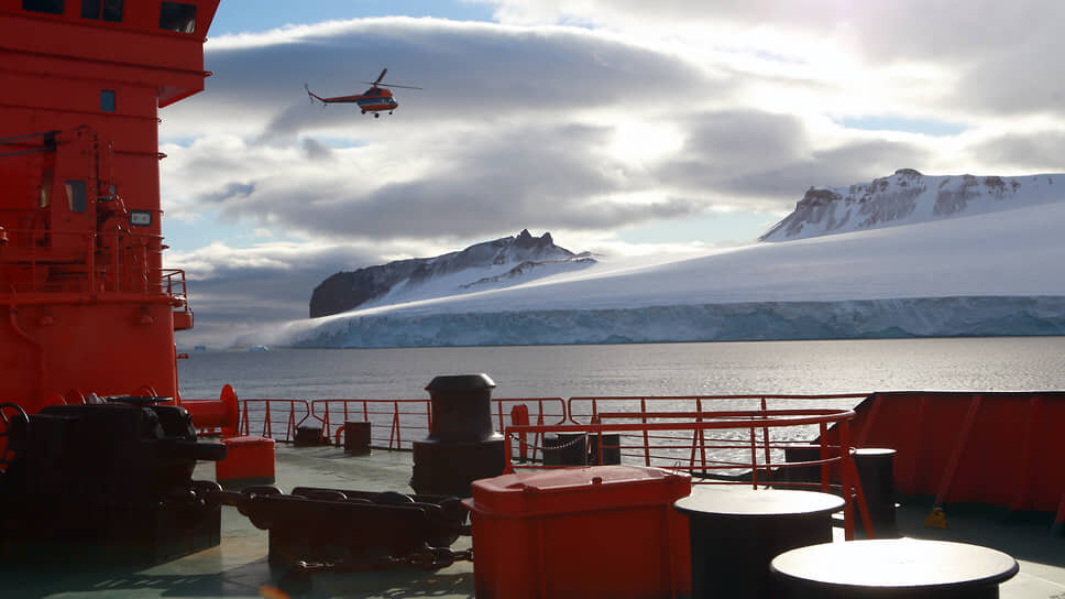 Ледник на Земле Франца Иосифа.📷Фото: Сергей Коньков / Коммерсантъ