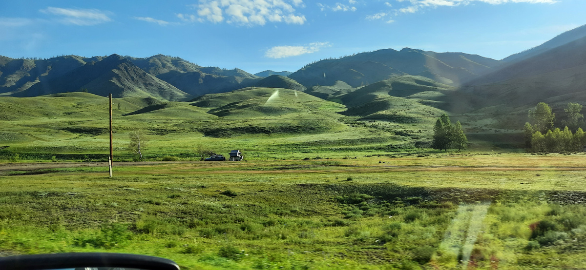 По дороге в Горно-Алтайск 