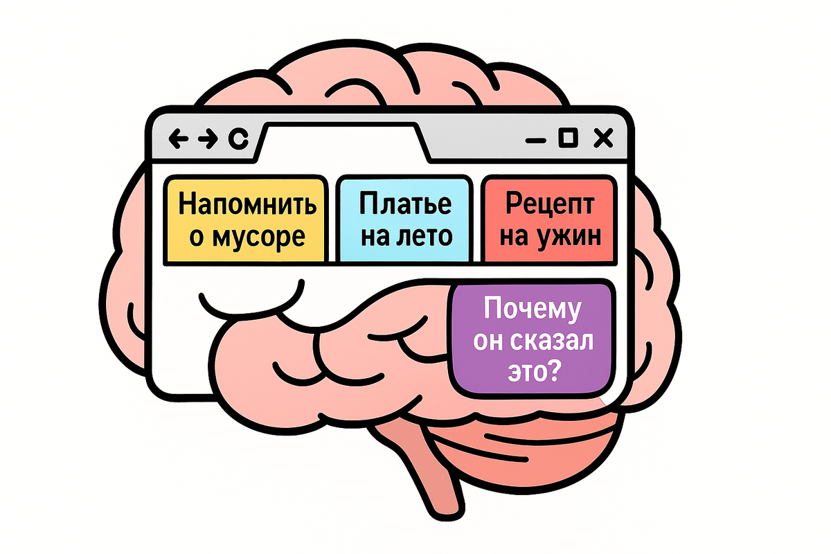 Женский мозг способен удерживать десятки процессов одновременно