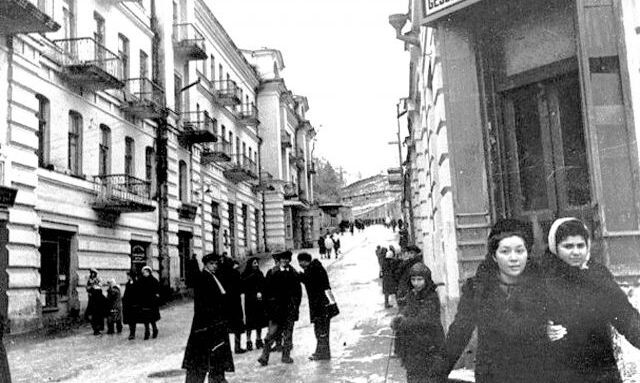Одна из улиц Кисловодска в годы оккупации. Фото из открытых источников