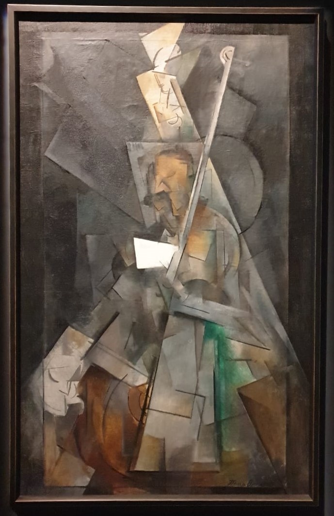 Пётр Вильямс Скрипач и виолончелист 1921 холст, масло