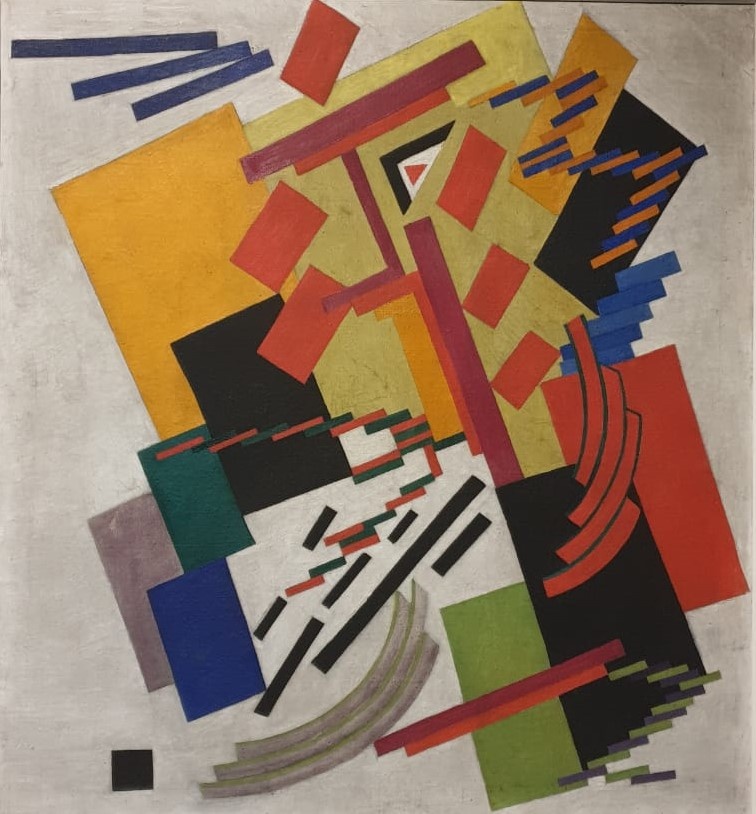 Ольга Розанова Беспредметная композиция 1916 холст, масло