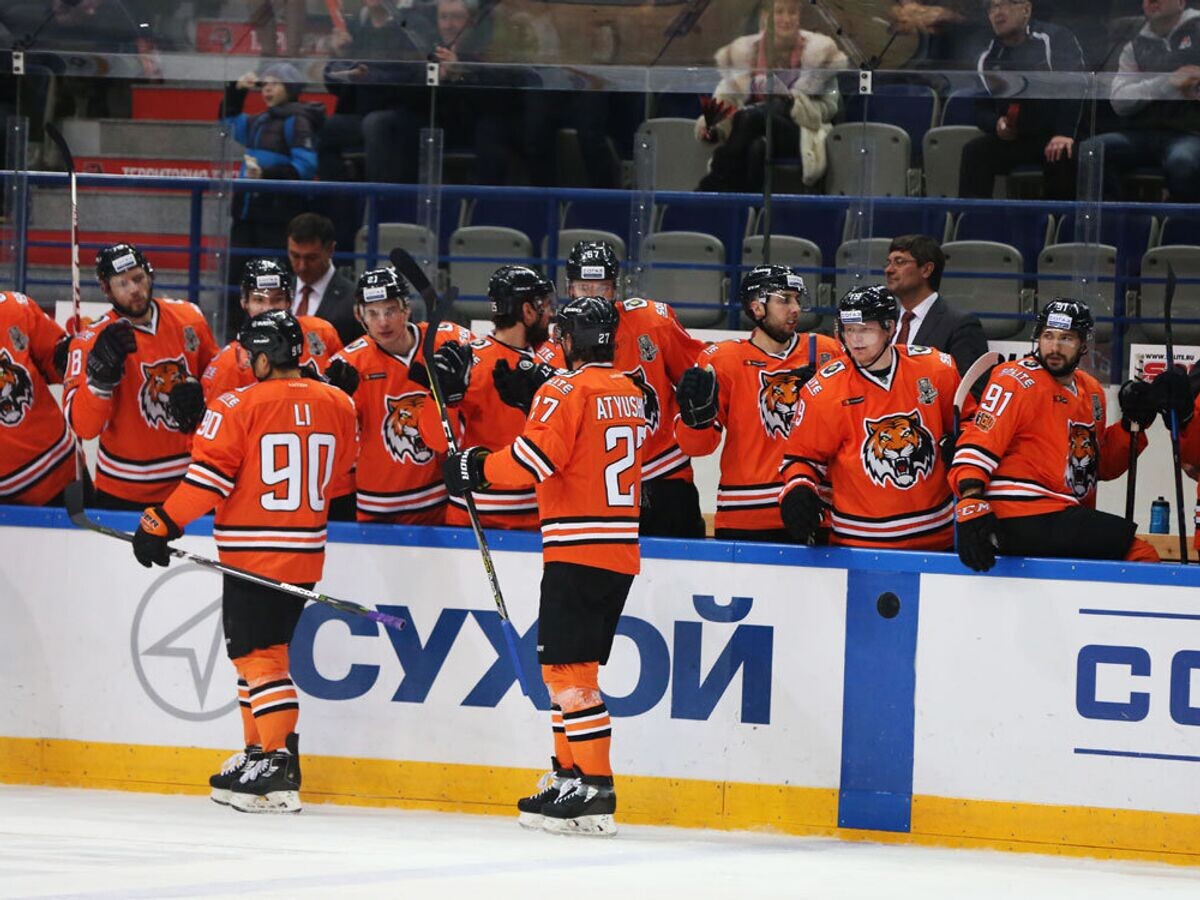    Хоккеисты "Амура"© Фото : официальный сайт ХК "Амур"