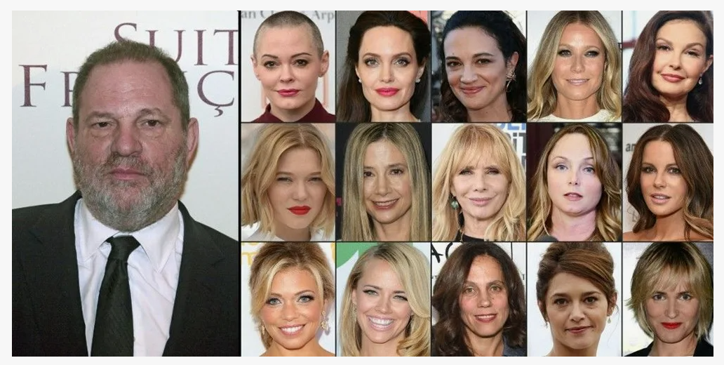Харви Вайнштейн и некоторые из обвинивших его женщин