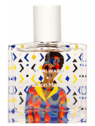Warni Warni Maison Matine — это аромат для мужчин и женщин, он принадлежит к группе цветочные. Warni Warni выпущен в 2019 году. Парфюмер: Elise Benat. Верхние ноты: Чай и Кардамон; средние ноты: Цветок апельсина и Фрезия; базовые ноты: Мускус, Кедр и Кумарин.