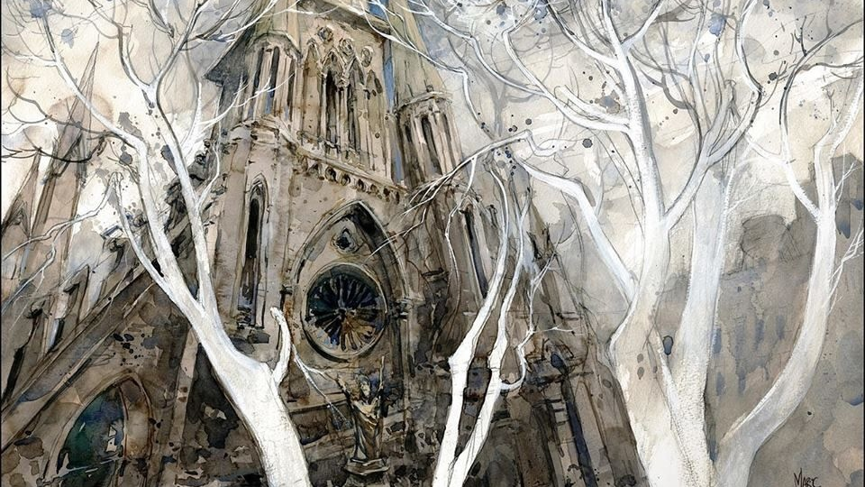 Архитектурный скетчинг: как рисовать здания и городские пейзажи