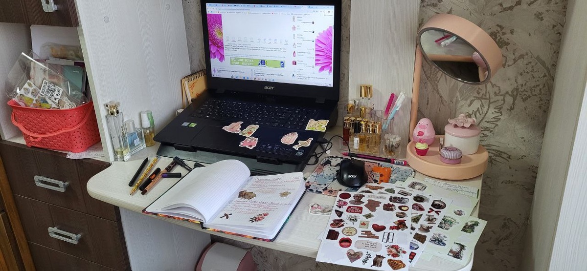 Заполняю первую тетрадь.