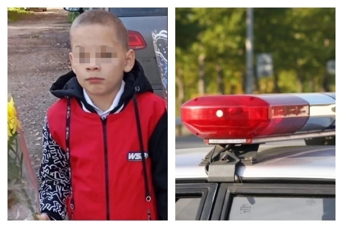    Полиция сообщила, что пропавший мальчик найден живым