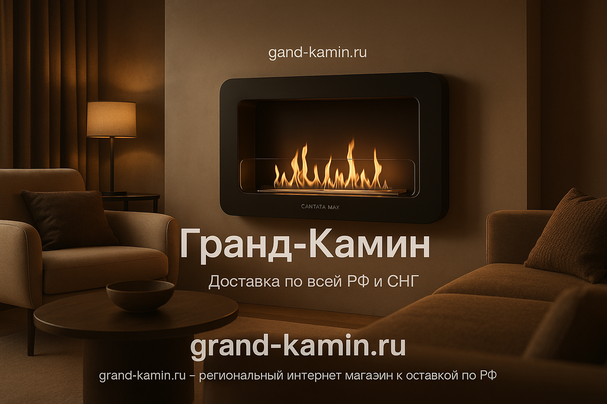    Купите биокамин Cantata Max и измените атмосферу вашего дома навсегда Kamin