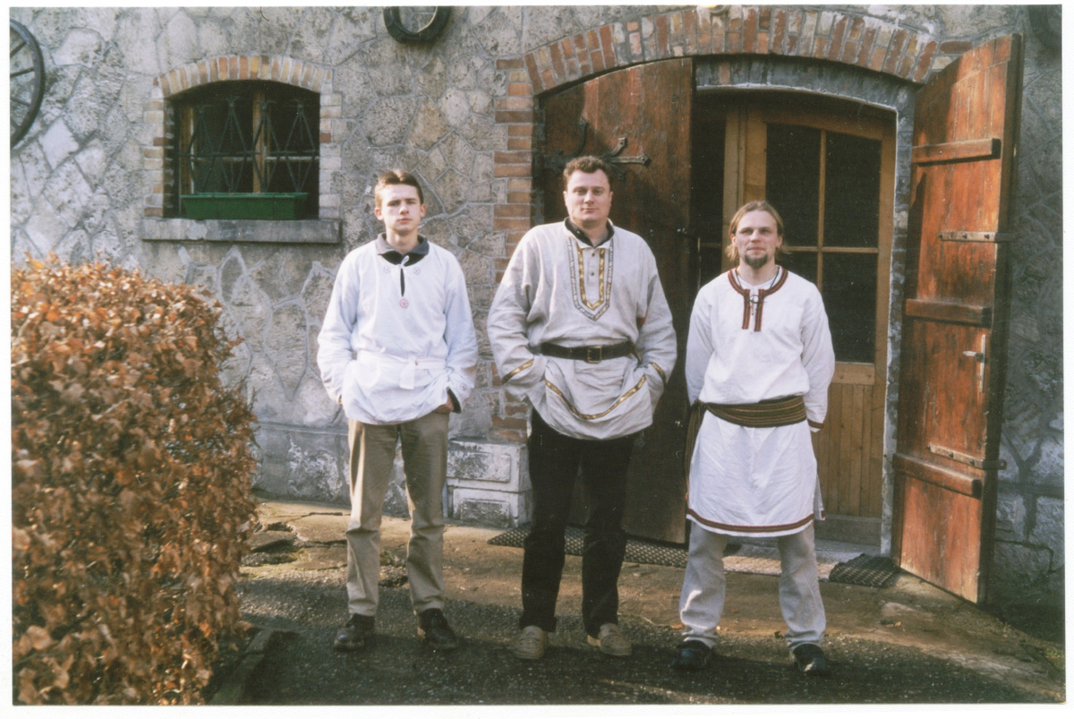 Витезслав (из Йиглавы, Чехия), Велизар и Душан. Яры годы, 2002 год.