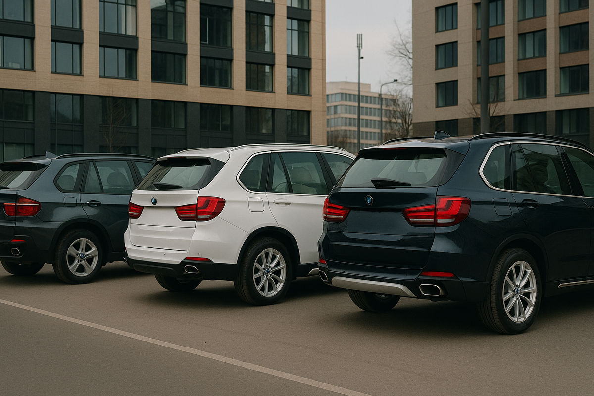 BMW X5 — E70, F15 и G05
