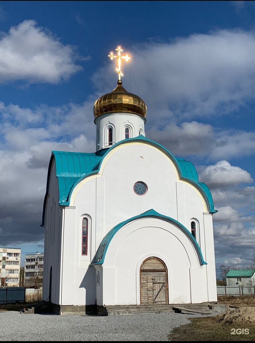 Храм в честь Святой Матроны Московской. Посёлок Березовка. Фотография Татьяны Зубаревой из галереи интернета в свободном доступе