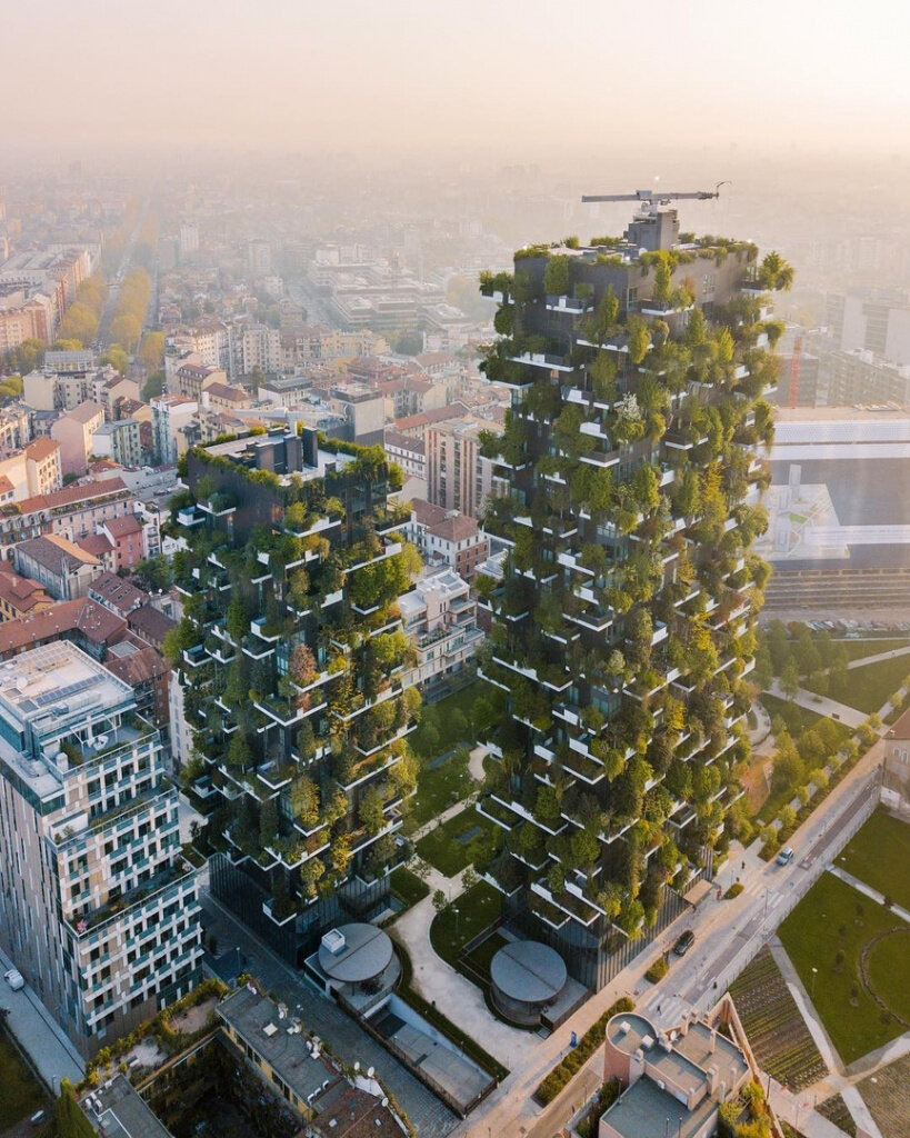 Bosco Verticale - г. Милан, Италия (фото из интернета)