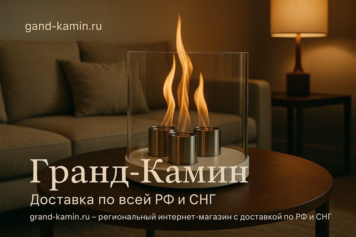    Как биокамин Trio от Lux Fire сделает ваш интерьер уютнее и стильнее уже сегодня Kamin