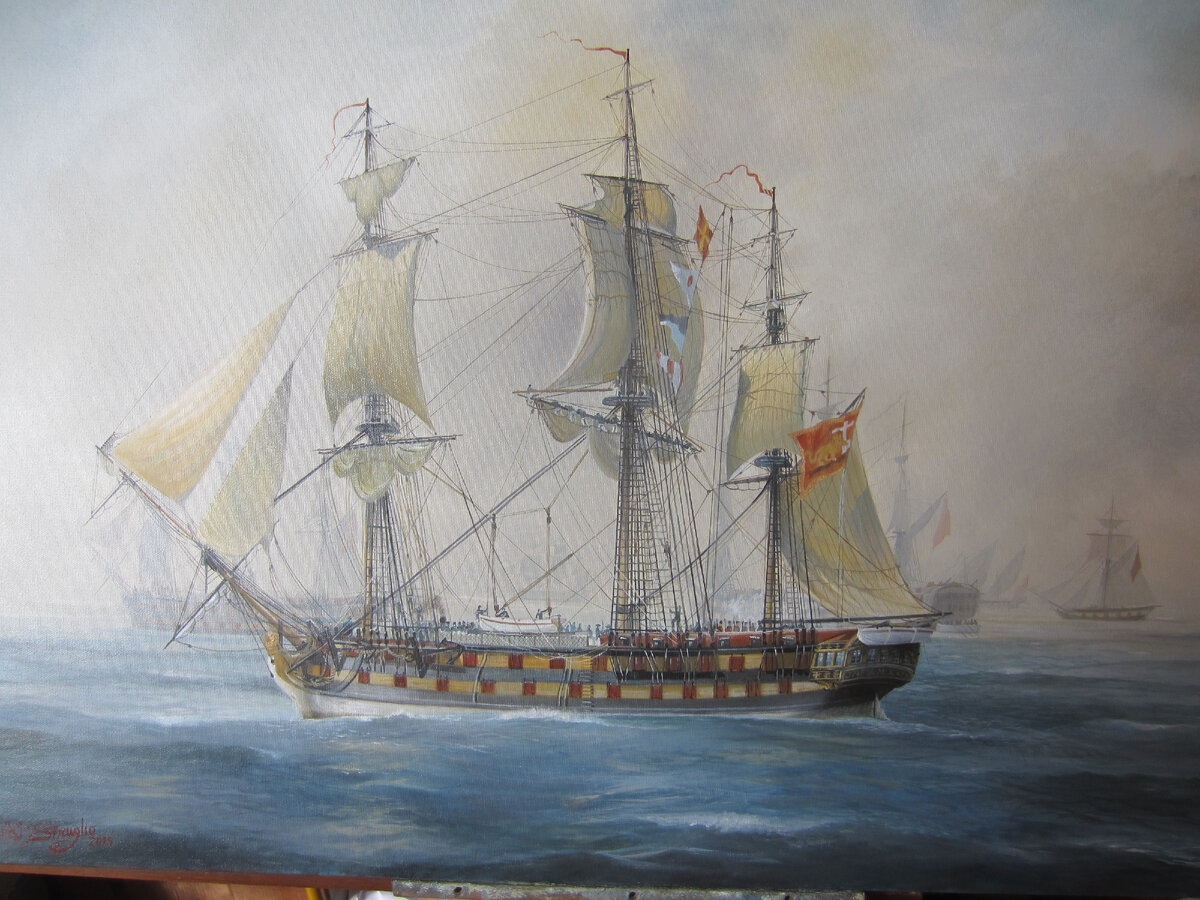 Линейный корабль «Fama». Sandro Sergilio