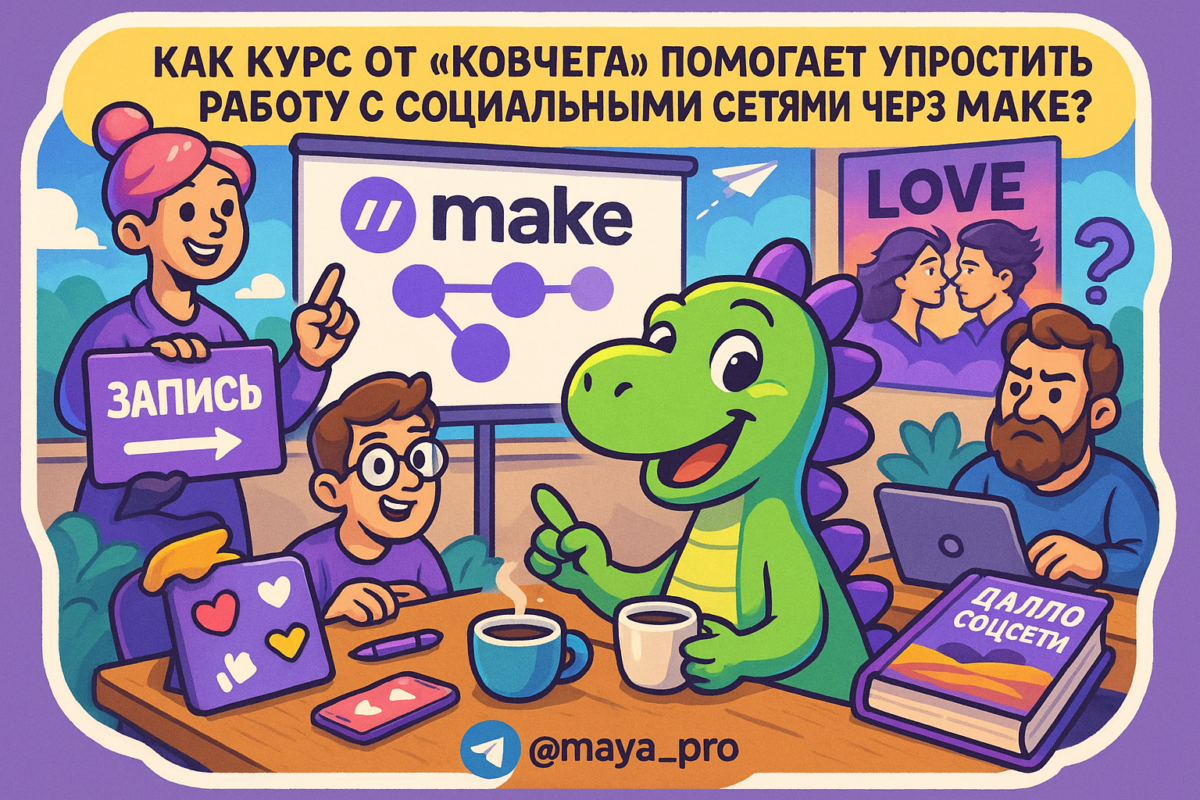    Как автоматизация через Make.com превращает вас в супергероя социальных сетей и избавляет от рутины Артур Хорошев
