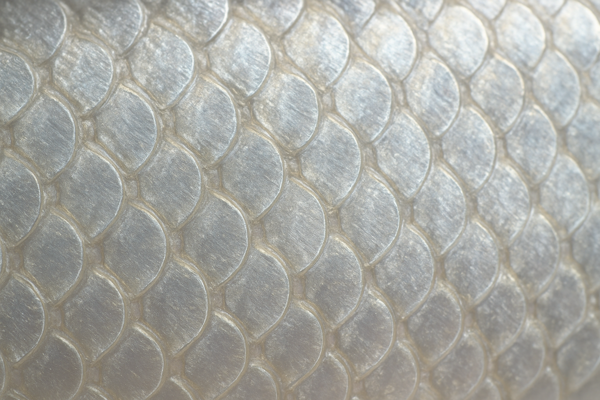 прозрачность и блеск чешуи