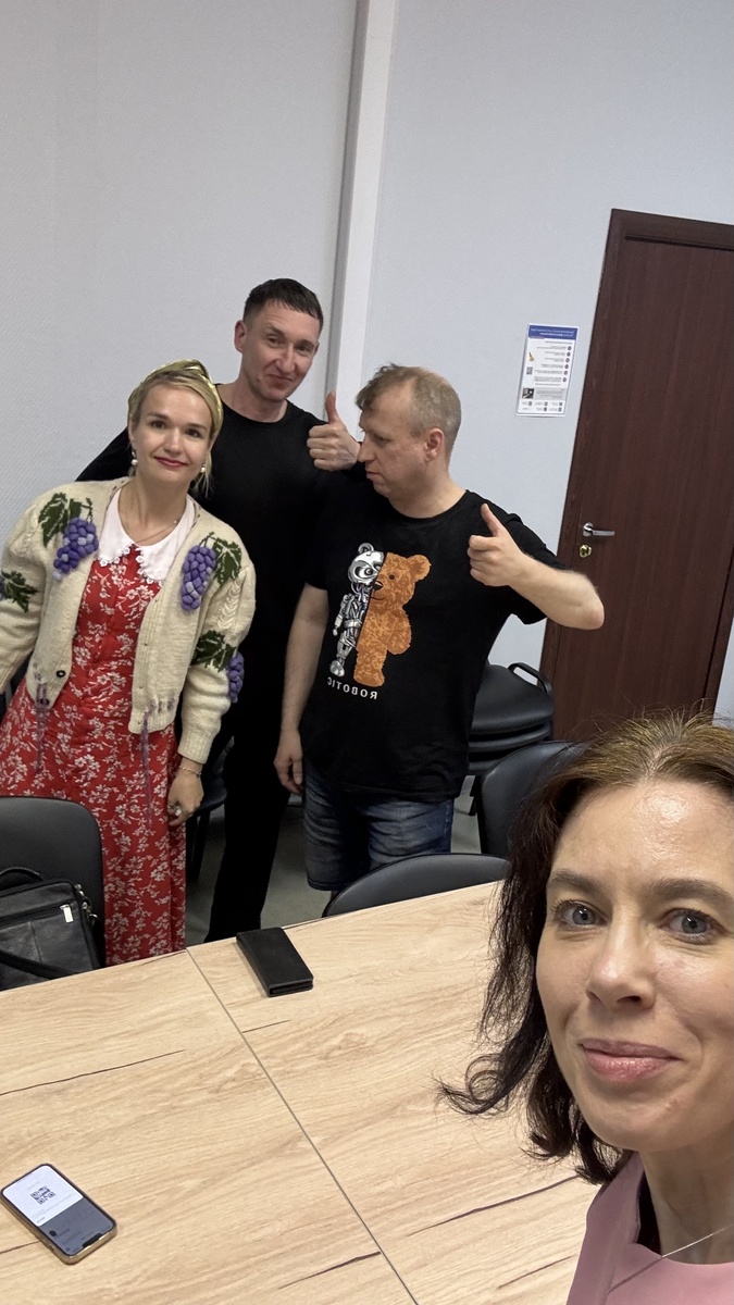 Фото с моего мастер класса в деловом клубе Терра