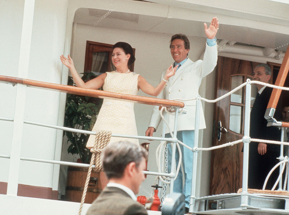 Принцесса Маргарет с супругом Энтони Армстронг-Джонсом