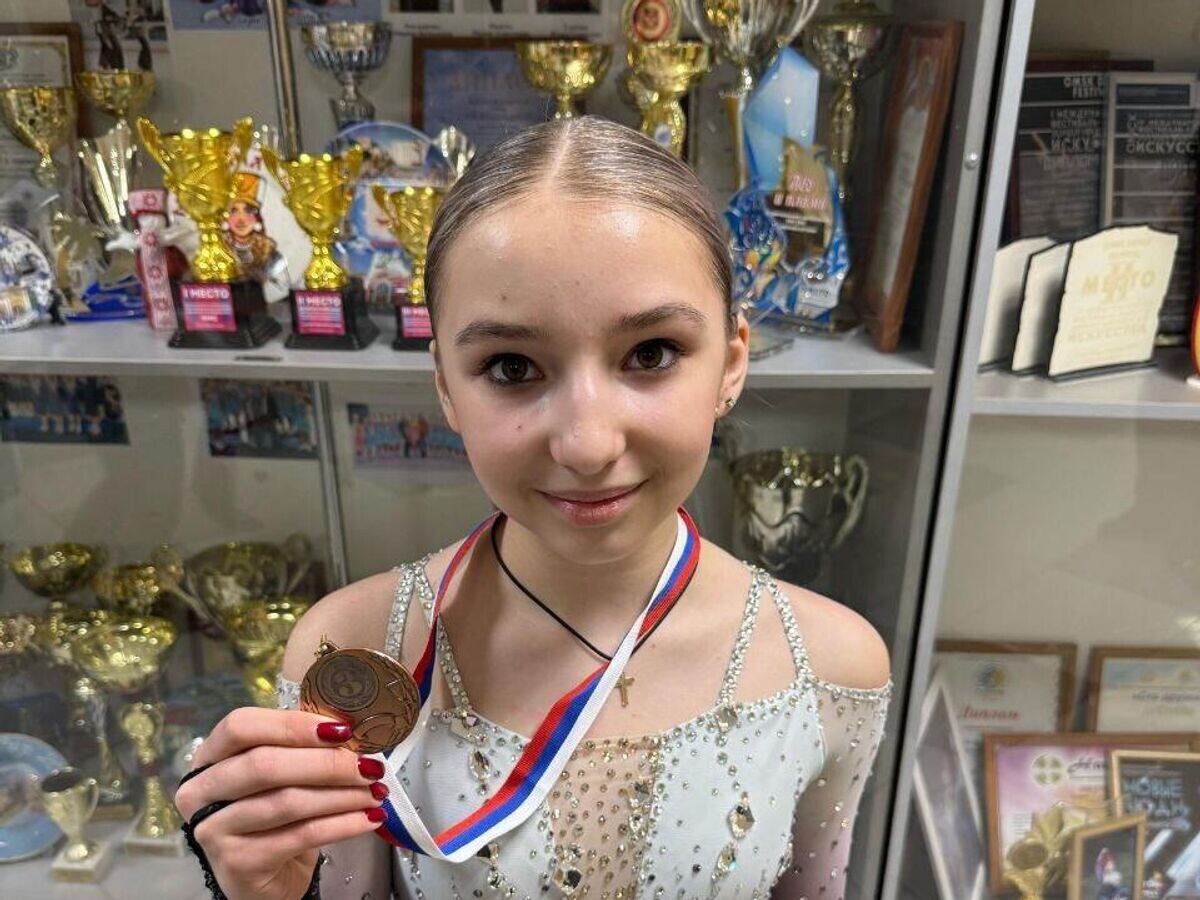    Фигуристка Дарья Антонова© Фото : из личного архива фигуристки