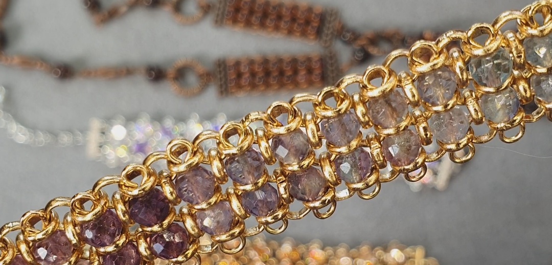 Мастер-класс "Бусины в цепи"