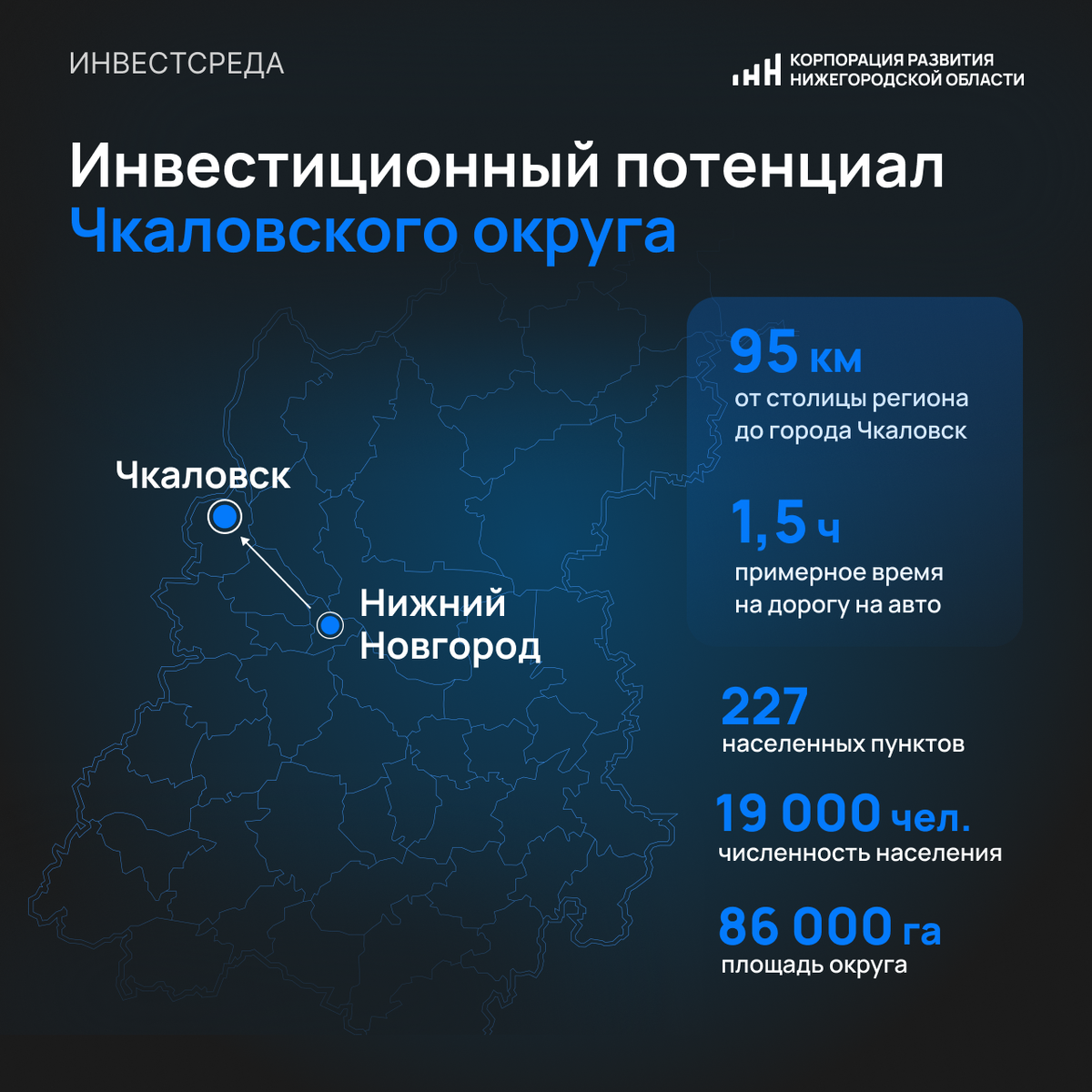 В рамках рубрики #инвестсреда расскажем об инвестиционных нишах Чкаловского округа.