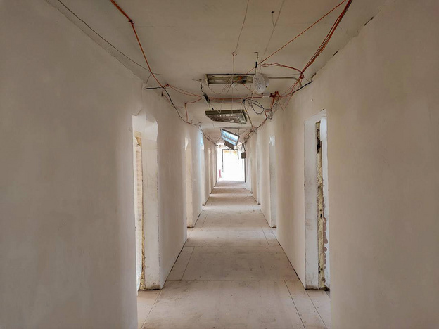    В общежитии Вятского электромашиностроительного техникума ведут капремонт