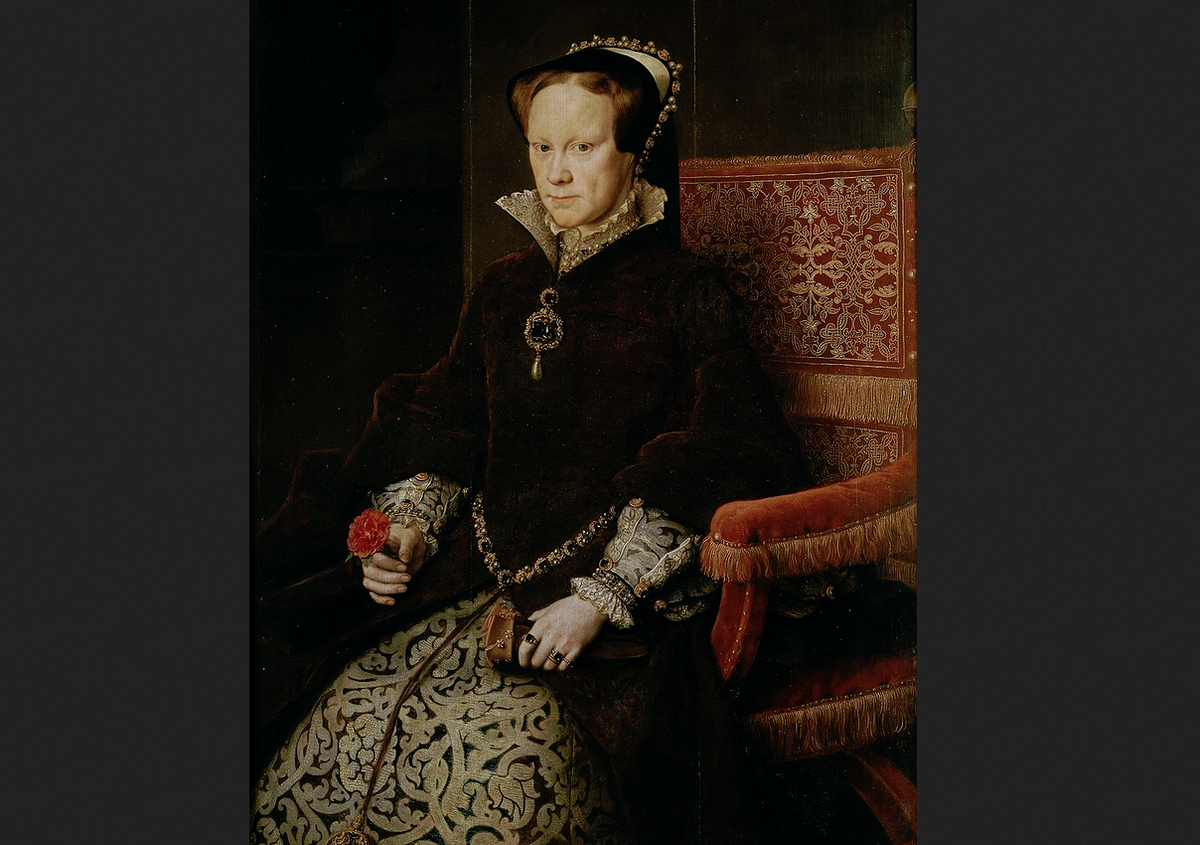 Антонис Мор. "Портрет Марии I", 1554.