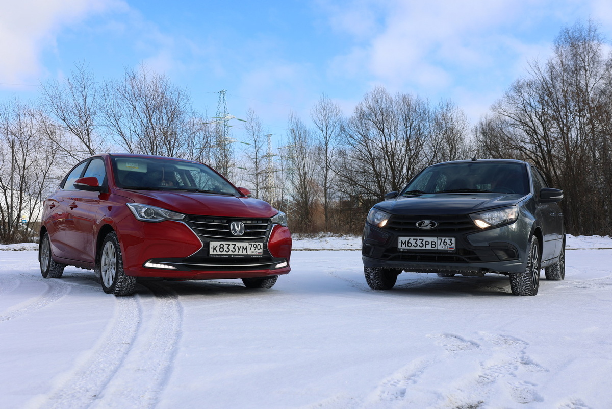 Changan Alswin и Lada Granta