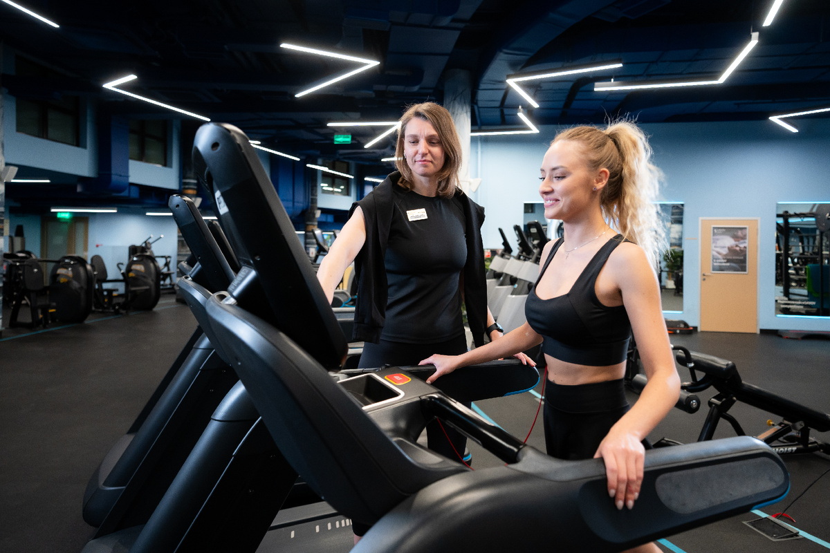 Персональная тренировка в тренажёрном зале клуба Savoy Wellness Итальянский квартал