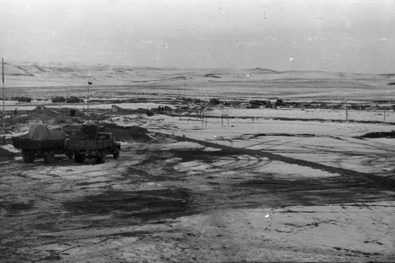 Зима, база Карабаг.