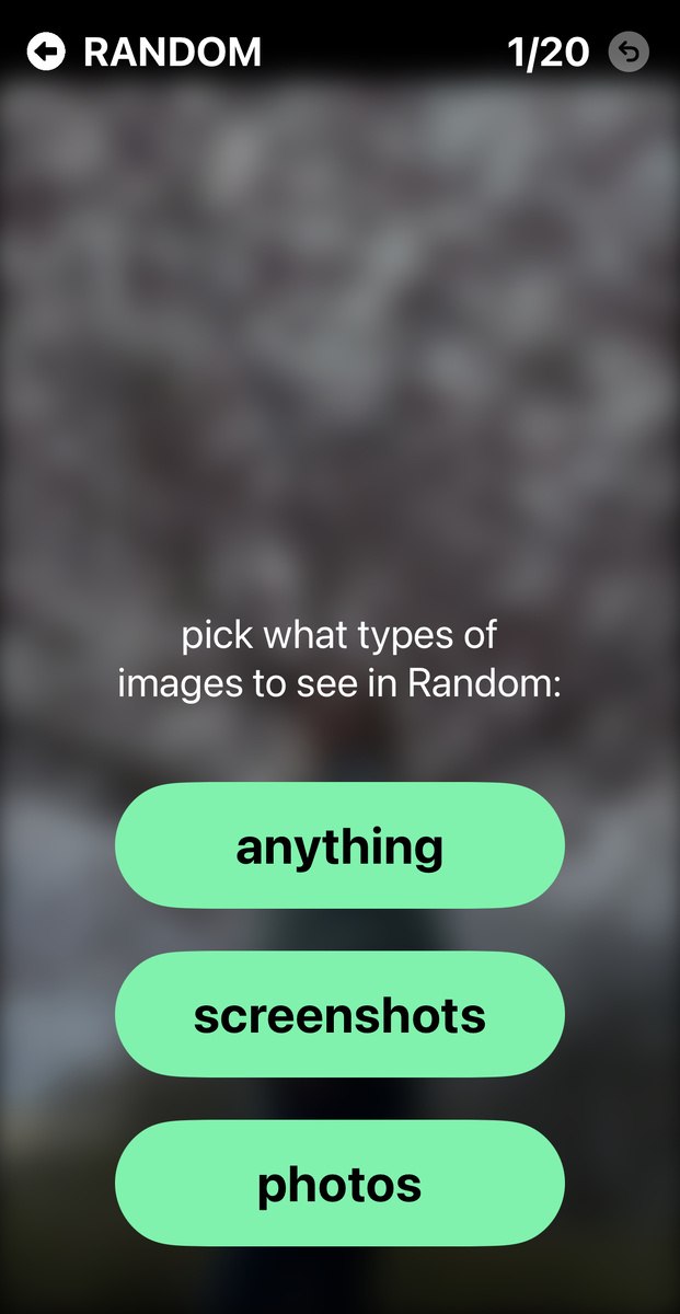 Рандомайзер спрашивает, в какой категории будем чистить файлы сегодня